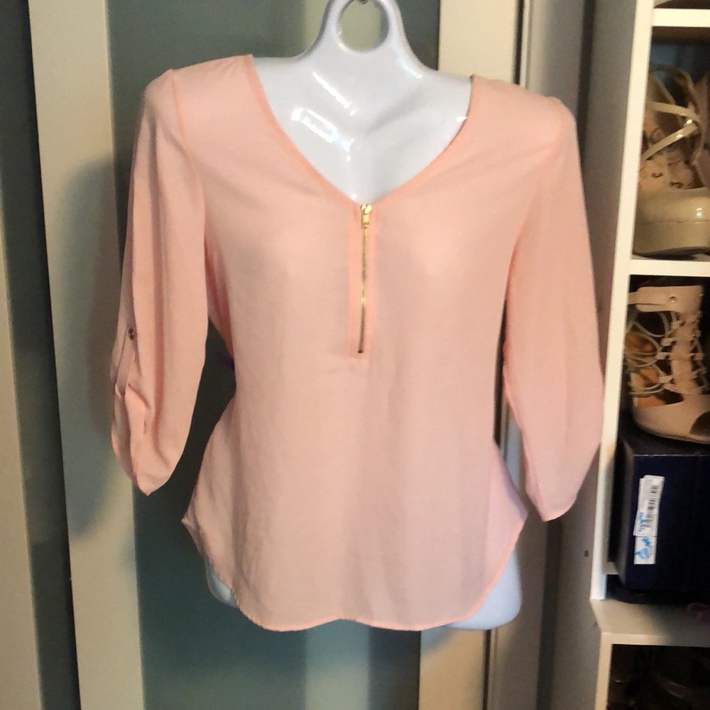BOGO Tovia Pretty Light Pink Blouse